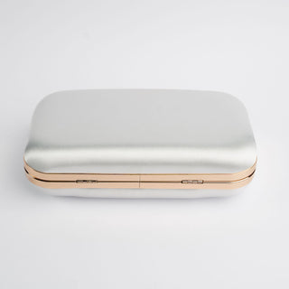 White Charlotte Clutch Handbag