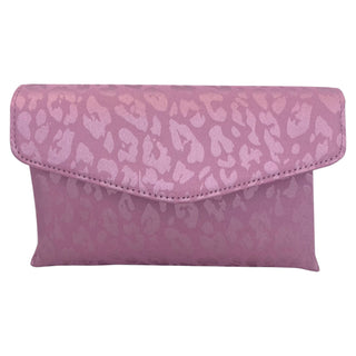Purple Zadie Clutch Handbag