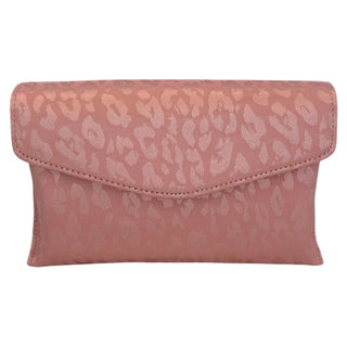 Pink Zadie Clutch Handbag