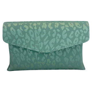Green Zadie Clutch Handbag