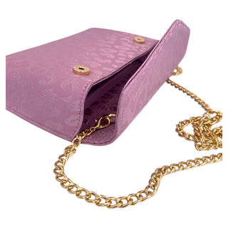 Purple Zadie Clutch Handbag