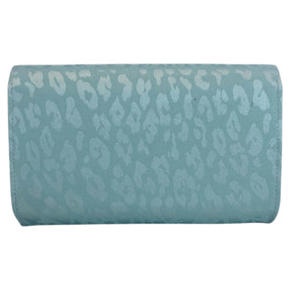 Blue Zadie Clutch Handbag