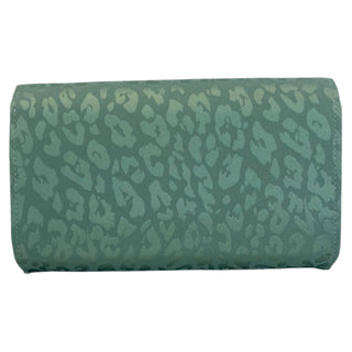 Green Zadie Clutch Handbag