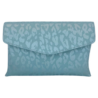 Blue Zadie Clutch Handbag